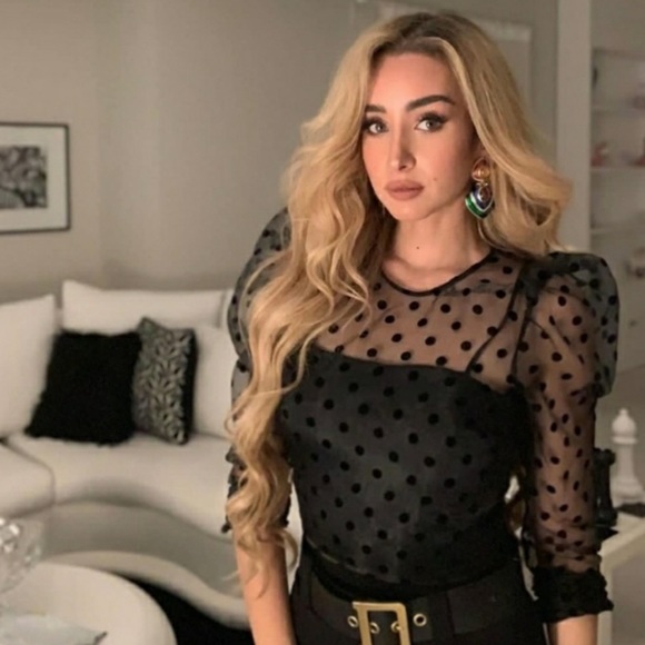 Zara bloggers favorite polka dot top - Picture 4 of 8